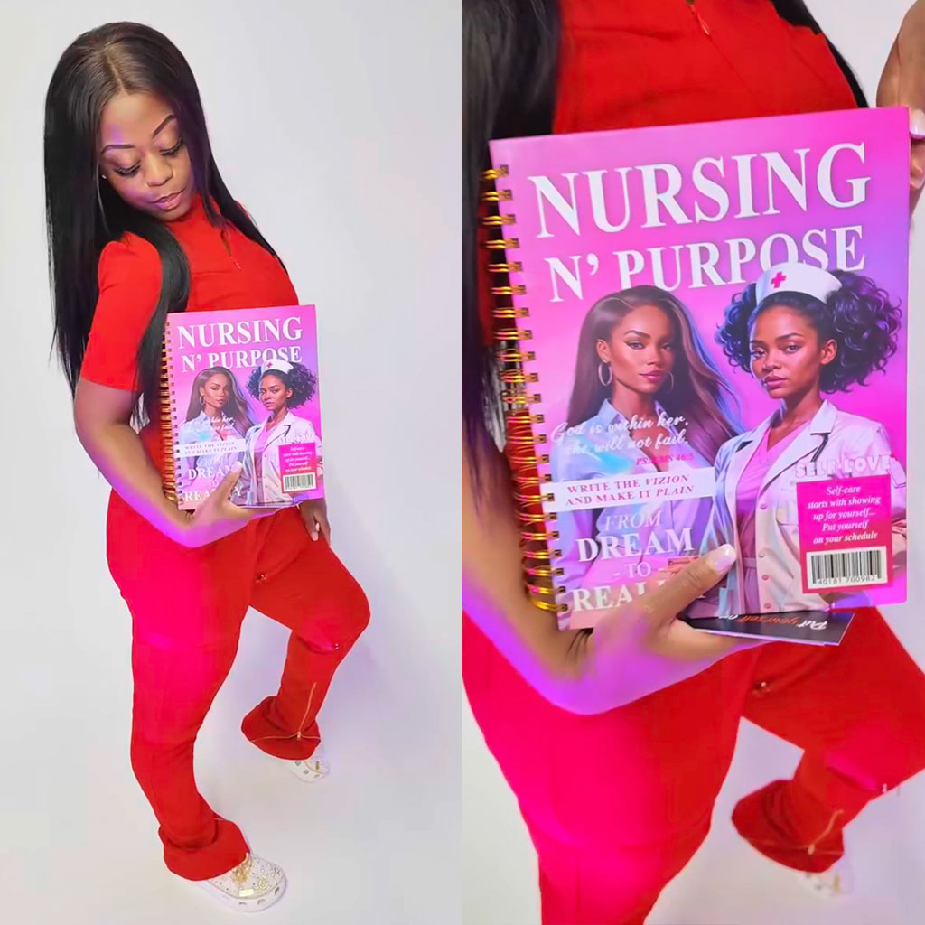 Scrubs Jumpsuit + Weekly Planner