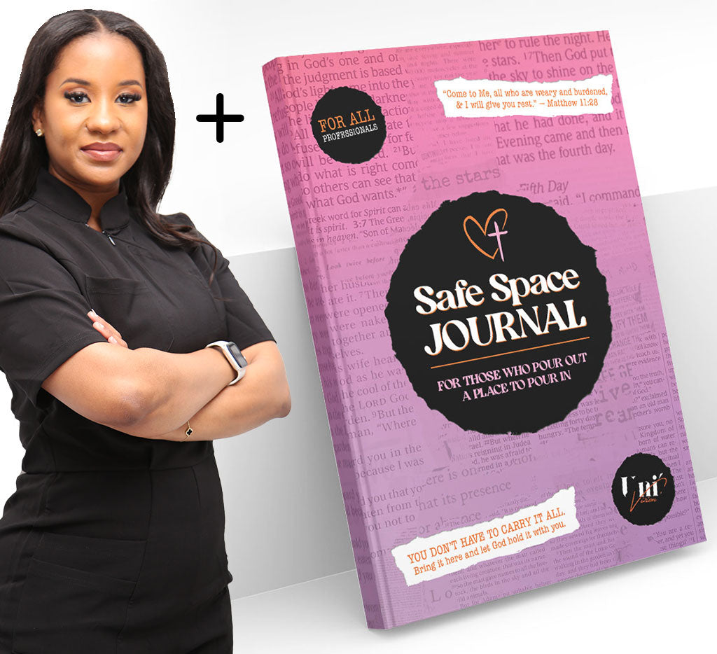 Scrubs Jumpsuit + Safe Space Journal