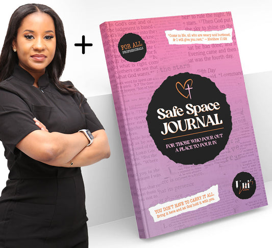 Scrubs Jumpsuit + Safe Space Journal